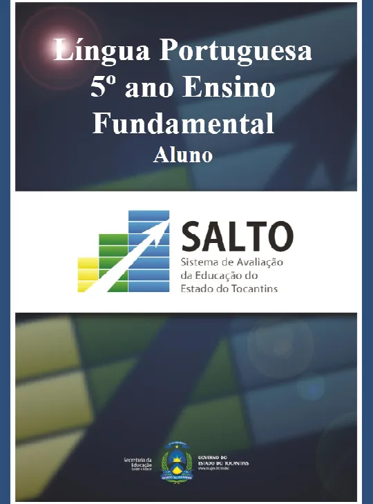 Apostila SALTO - Língua Portuguesa 5º ano Ensino Fundamental I