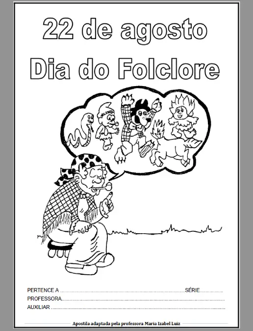 Atividade • Dia do Folclore