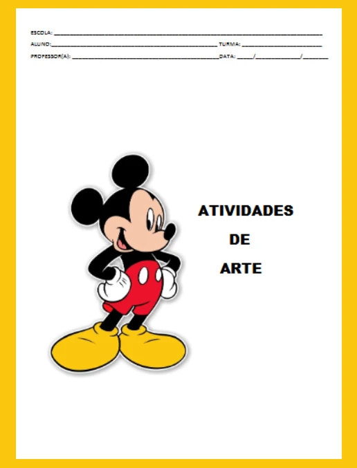 Atividades • Arte - Cores e Simetria