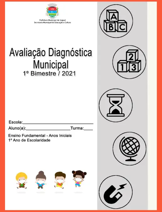 Avaliação Diagnóstica - 1º ano - completo