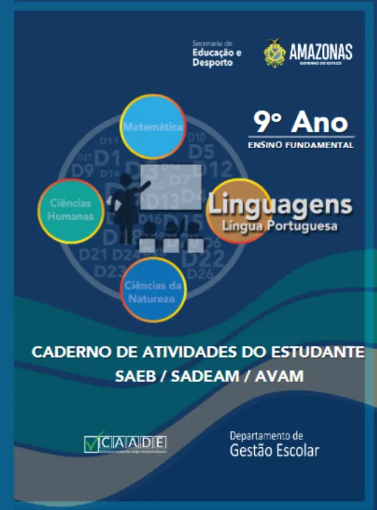 Caderno de Linguagem - Língua Portuguesa 9º ano