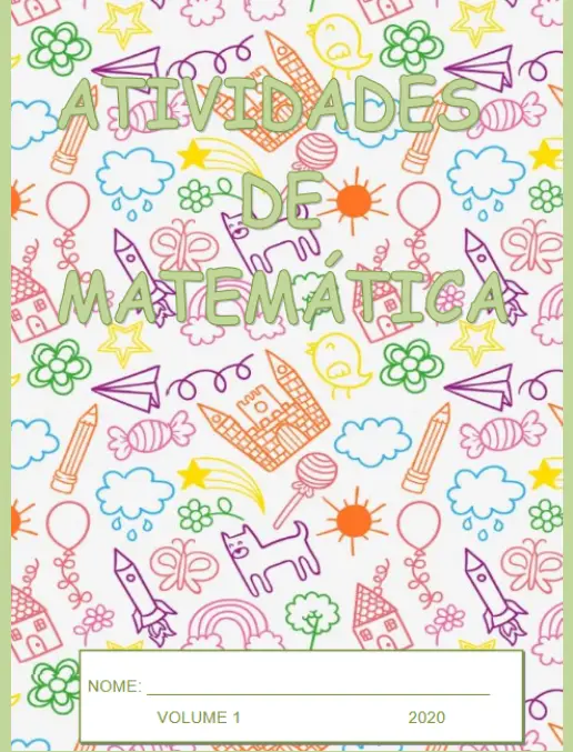 Caderno • Atividades de Matemática 1º ano EF1