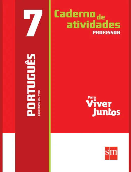 Caderno de Atividades Professor • Português 7º ano -gabarito