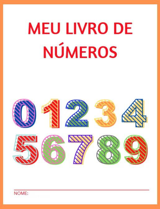 Meu livro de números - 1º ano