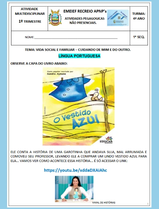 Atividades Multidisciplinares - 4º Ano Fundamental