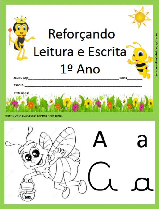 Atividades • Reforçando Leitura e Escrita - 1º Ano
