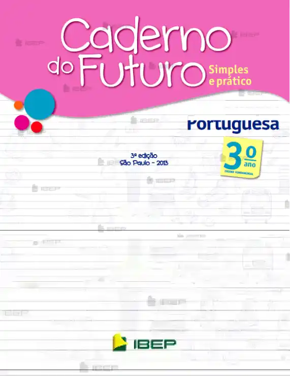 Caderno do Futuro • Língua Portuguesa 3º ano - Professor