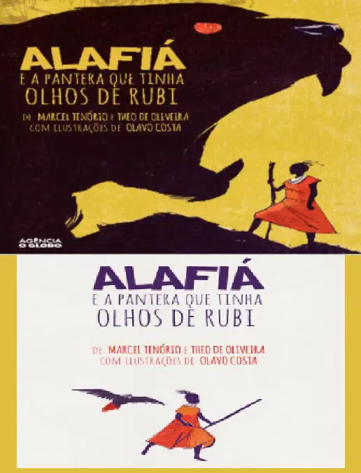 Alafiá e a pantera que tinha olhos de rubí