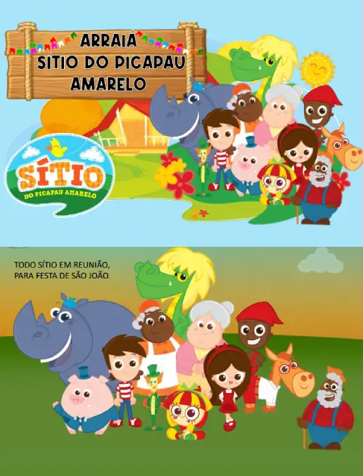 Atividade Junina - Arraiá do Sítio do Picapau Amarelo