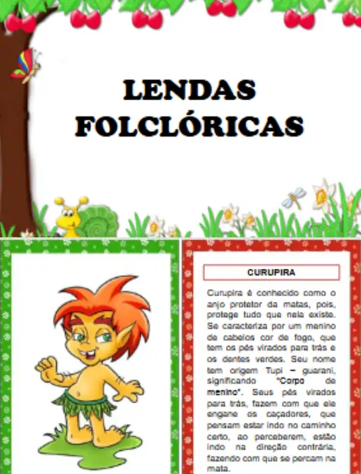 Atividade Folclore • Lendas Folclóricas
