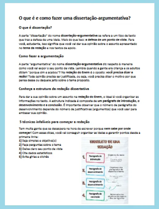 Atividade • Texto Dissertativo-Argumentativo