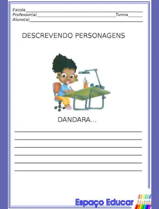 Personagens Meninas Negras