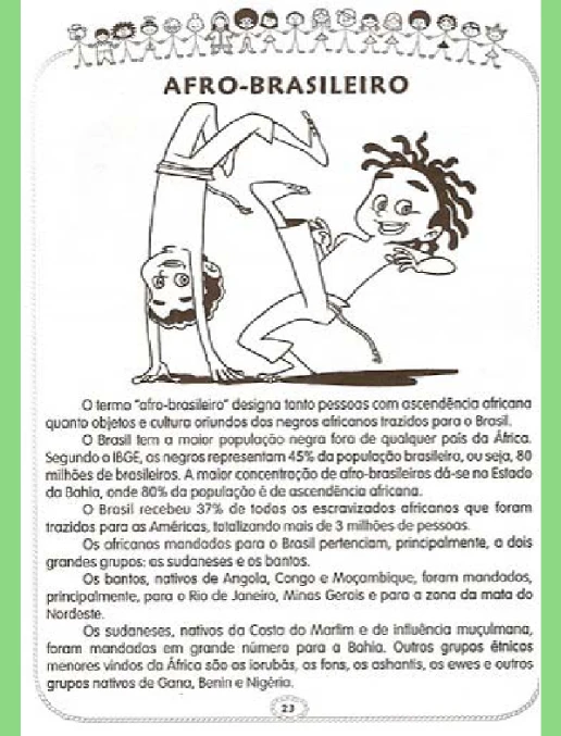 Consciência Negra • A Contribuição dos Negros
