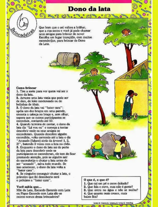 Dinâmica • Jogos e Brincadeira - parte 2