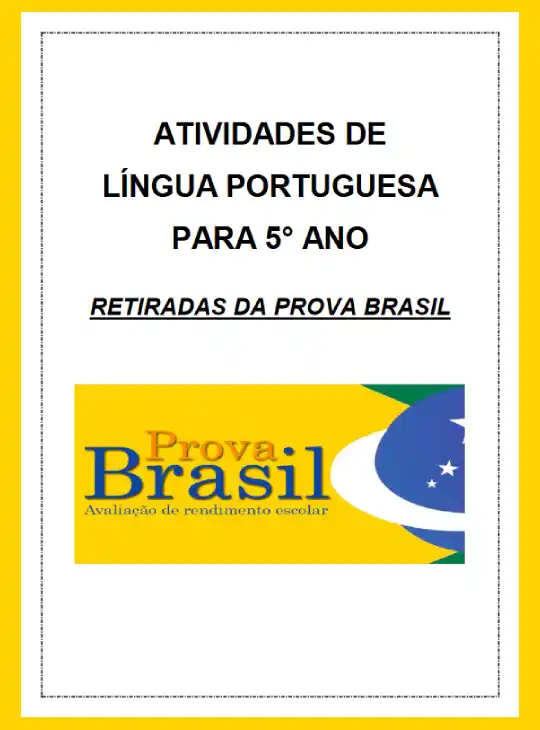 Atividades • Língua Portuguesa 5º ano 