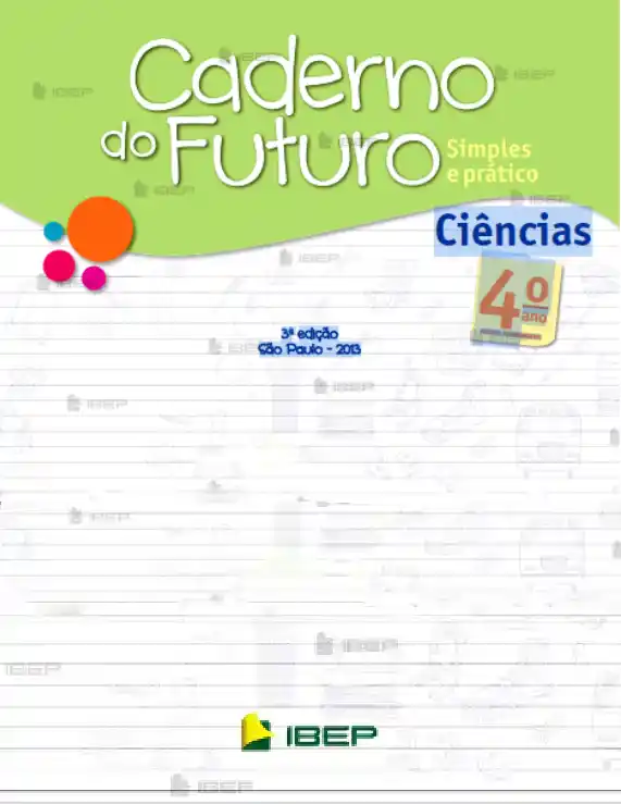 Caderno do Futuro - Ciências 4º ano - aluno