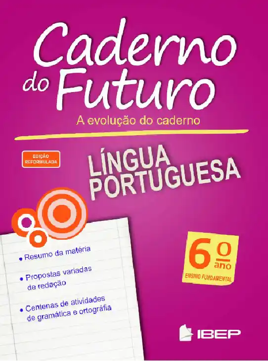 Caderno do Futuro • Língua Portuguesa 6° ano - Professor