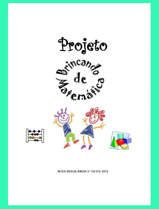Projeto • Brincando de Matemática - 5° Ano Fundamental I