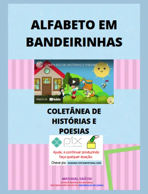 Alfabetização • Alfabeto em Bandeirinhas