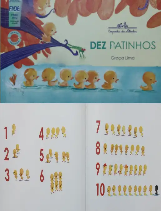 Conto • Os Dez Patinhos