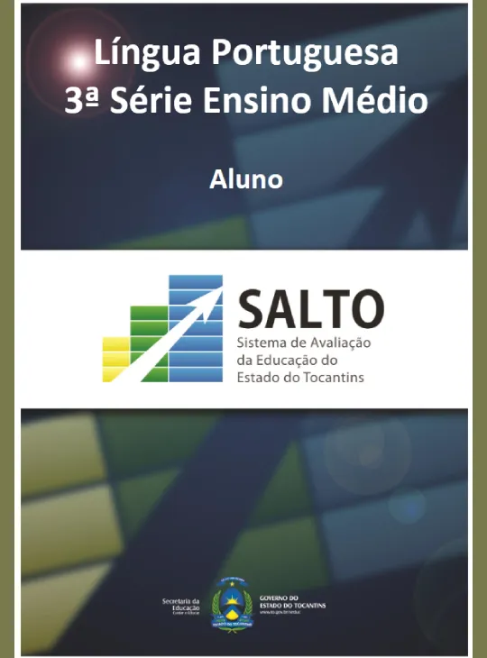 Apostila SALTO - Língua Portuguesa 3 ª série Ensino Médio (aluno)