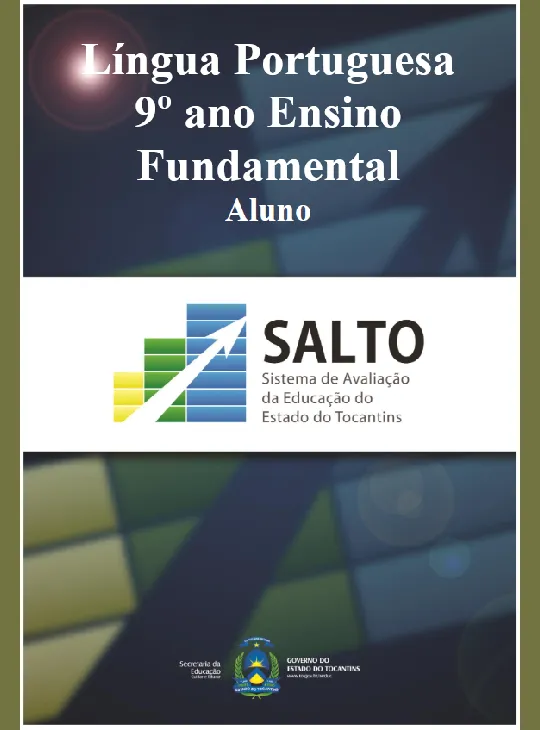 Apostila SALTO – Língua Portuguesa 9º ano Ensino Fundamental II (aluno)