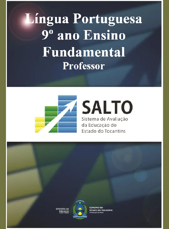 Apostila SALTO – Língua Portuguesa 9º ano Ensino Fundamental II (professor)