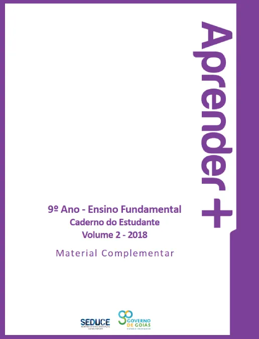 Aprender + • Caderno do Estudante 9° Ano – Ensino Fundamental Vol 2