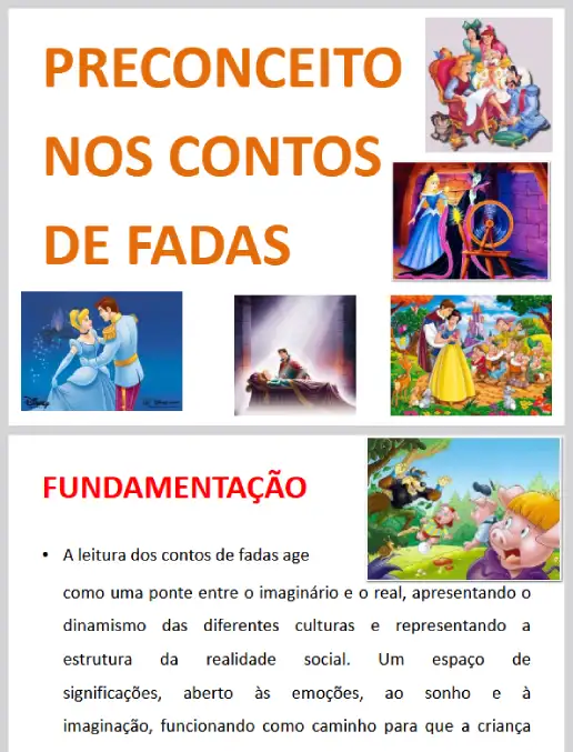 Preconceitos nos Contos de Fadas