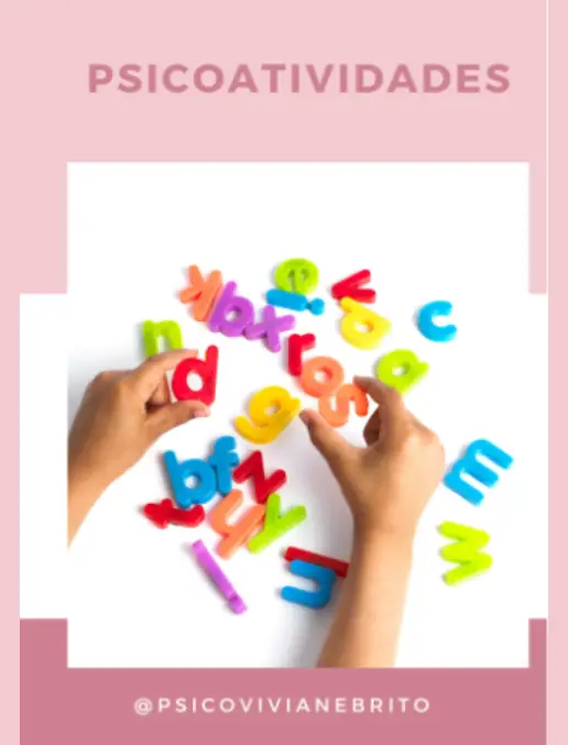 Atividades de Pareamento Percepção Visual