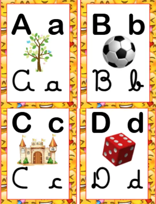 Baralho de Letras - Ferramenta Lúdica para Alfabetização