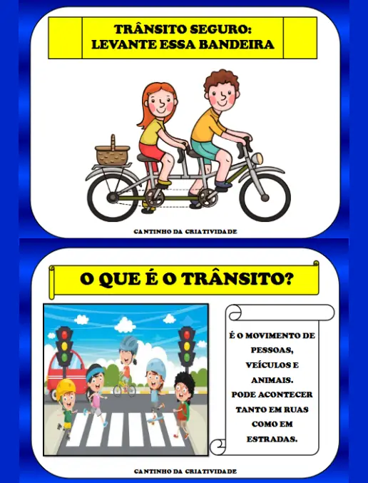 Educação no Trânsito e Meios de Transporte