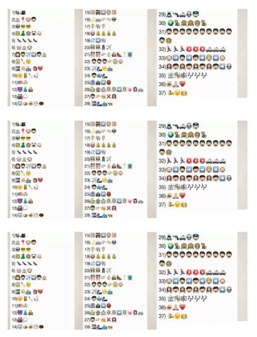 Jogo de Adivinhação Qual é o Filme pelos Emojis